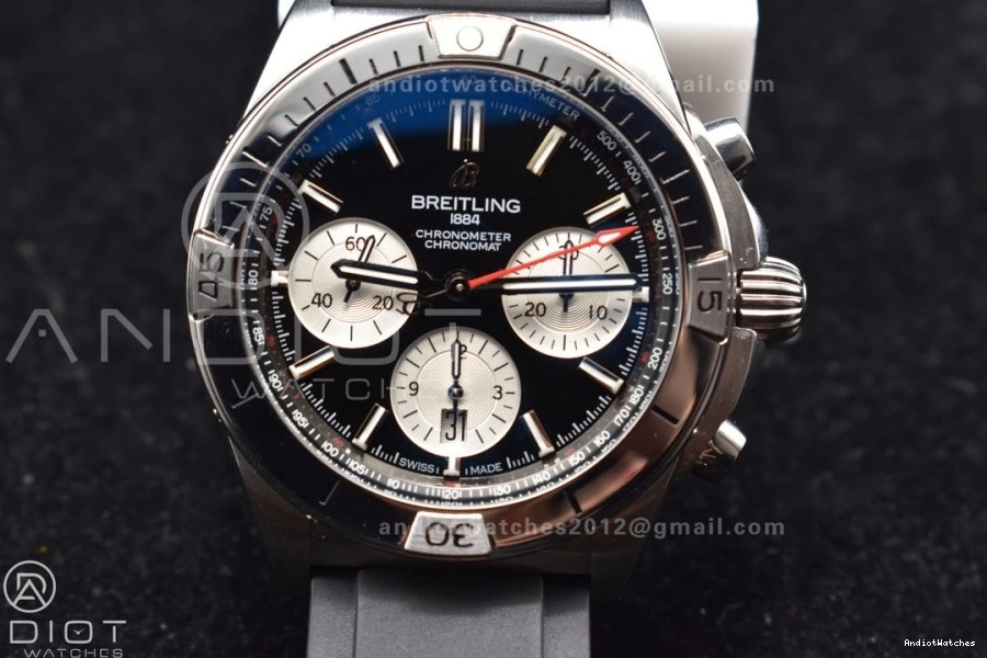 1:1 Chrono 427 43mm A LE Best Version BLS SS B01 Attractive Navitimer Wht L-Black 0725